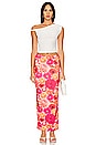 view 4 of 4 Bella Maxi Skirt in Pink Multi