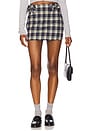 view 1 of 6 ЮБКА SHIRA in Navy Plaid