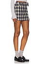 view 2 of 6 ЮБКА SHIRA in Navy Plaid
