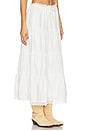 view 2 of 6 Angela Maxi Skirt in White