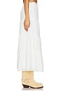 view 3 of 6 Angela Maxi Skirt in White
