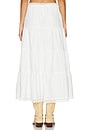view 4 of 6 Angela Maxi Skirt in White