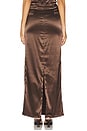 view 4 of 6 Elenor Maxi Skirt in Brown