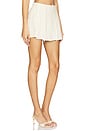 view 2 of 6 Anya Mini Skirt in White