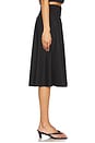 view 3 of 6 Inara Midi Skirt in Black