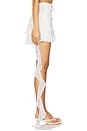 view 2 of 6 Rosalia Ruffle Skirt in White
