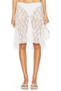 view 1 of 6 Baylin Skirt in White