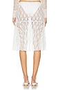 view 4 of 6 Baylin Skirt in White