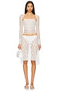 view 5 of 6 Baylin Skirt in White
