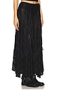 view 2 of 6 Orchid Maxi Skirt in Black