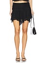 view 1 of 6 Nataly Mini Skirt in Black