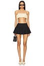 view 5 of 6 Karianne Mini Skirt in Black