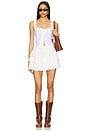 view 5 of 6 Karissa Mini Skrit in White
