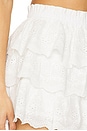 view 6 of 6 Karissa Mini Skrit in White