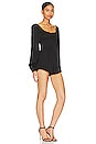 view 2 of 3 Katie Sweetheart Romper in Black