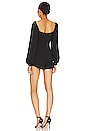 view 3 of 3 Katie Sweetheart Romper in Black