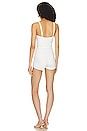 view 3 of 3 Daphne Romper in Ivory