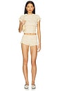 view 1 of 3 x Emma Rose Ellery Short Set in Cream