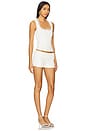 view 2 of 3 Pamila Short Set in White
