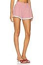 view 5 of 7 Kyla Short Set in Red Gingham