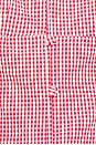 view 7 of 7 Kyla Short Set in Red Gingham