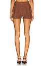 view 7 of 8 Kalani Short Set in Brown