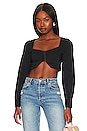 view 1 of 4 Nikita Crop Top in Black