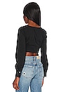 view 3 of 4 Nikita Crop Top in Black