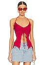 view 1 of 4 Frankie Halter Top in Red