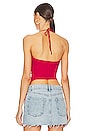 view 3 of 4 Frankie Halter Top in Red