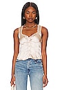 view 1 of 4 Mina Bustier Top in Taupe