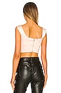 view 3 of 4 Melany Corset Top in Champagne