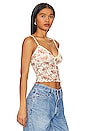 view 2 of 4 Fia Lace Cami Top in Cream Floral
