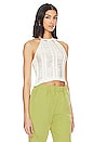 view 2 of 4 Taryn Fringe Top in Bone