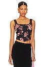 view 1 of 4 Simon Top in Black Floral