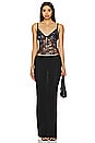 view 4 of 4 Fia Lace Cami Top in Black Floral