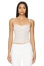 view 1 of 5 Cecilya Cami Top in Ivory