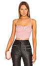 view 1 of 4 Breanna Bustier Top in Blush