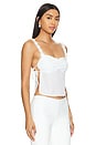 view 3 of 6 Lily Rose Cami Top in White