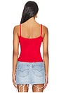 view 3 of 4 Estella Cami Top in Cherry Red