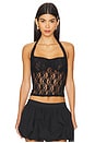 view 1 of 4 Gaia Halter Top in Black