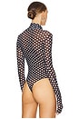 view 4 of 5 Avery Bodysuit in Polkadot