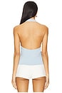 view 3 of 4 Dixie Halter Top in Pale Blue