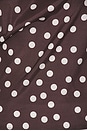 view 5 of 5 Rialta Top in Brown & White