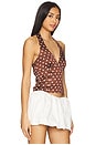 view 2 of 4 Vivan Halter Top in Chocolate