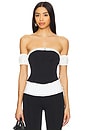 view 1 of 4 Caitlyn Off Shoulder Top in Black