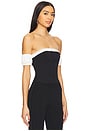 view 2 of 4 Caitlyn Off Shoulder Top in Black