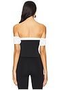 view 3 of 4 Caitlyn Off Shoulder Top in Black