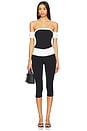 view 4 of 4 Caitlyn Off Shoulder Top in Black