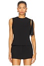 view 2 of 5 Reagan Top in Black
